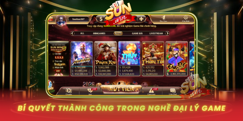 Bi Quyet Thanh Cong Trong Nghe Dai Ly Game