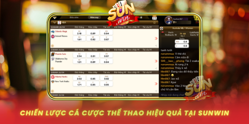 Chien Luoc Ca Cuoc The Thao Hieu Qua Tai Sunwin