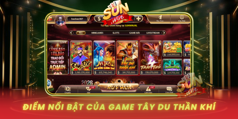 Diem Noi Bat Cua Game Tay Du Than Khi