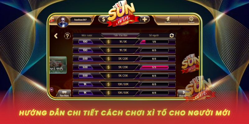Huong Dan Chi Tiet Cach Choi Xi To Cho Nguoi Moi