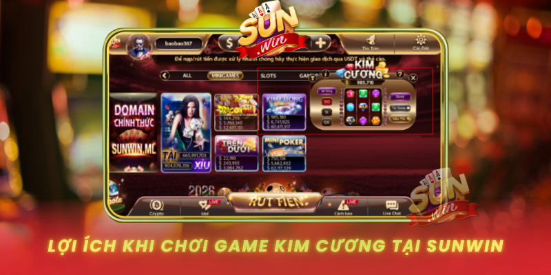 Loi Ich Khi Choi Game Kim Cuong Tai Sunwin