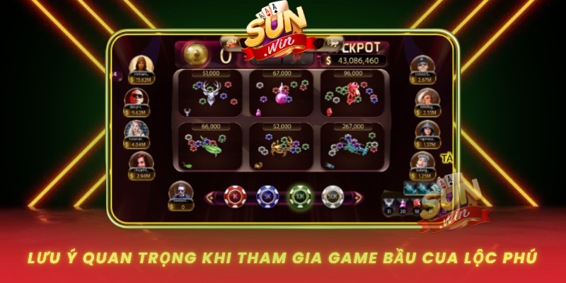 Luu Y Quan Trong Khi Tham Gia Game Bau Cua Loc Phu