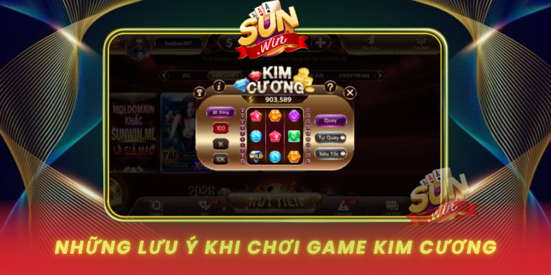 Nhung Luu Y Khi Choi Game Kim Cuong