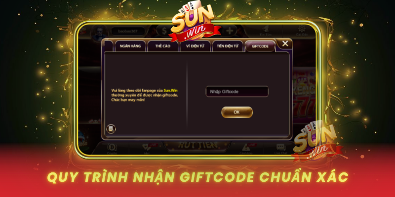 Quy Trinh Nhan Giftcode Chuan Xac