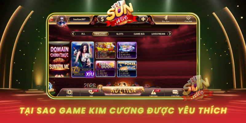 Tai Sao Game Kim Cuong Duoc Yeu Thich