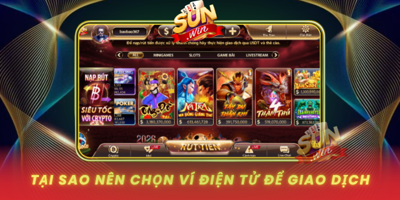 Tai Sao Nen Chon Vi Dien Tu De Giao Dich