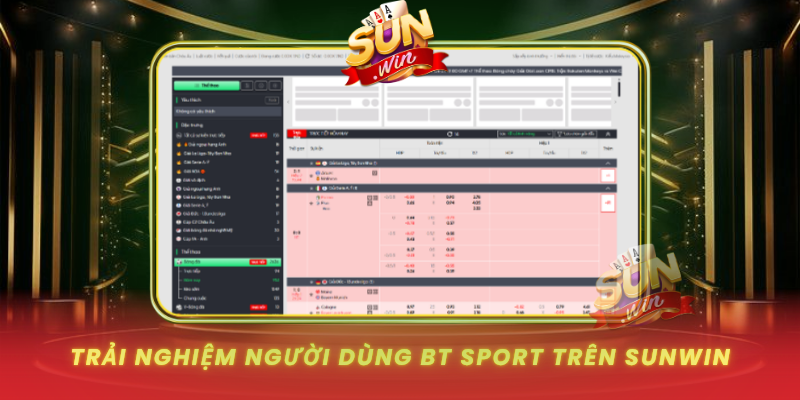 Trai Nghiem Nguoi Dung Bt Sport Tren Sunwin