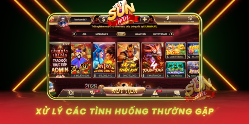 Xu Ly Cac Tinh Huong Thuong Gap